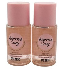 2X Victoria's Secret PINK Warm & Cozy Body Mist With Essential Oils 2.5 fl oz picture