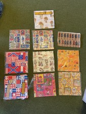 1970 Vintage Gift Wrapping Paper NOS 8 Factory sealed. nostalgic Americana set   picture