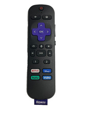 USED Roku Voice Remote  w/Jack RC-EL3 replaces: 3226000892 Shortcuts MayVERY picture