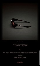 TRAVIS SCOTT OAKLEY x EYE JACKET REDUX CACTUS JACK CONFIRMED ORDER ✅ picture