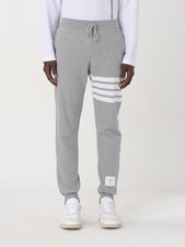 Thom Browne Casual Trousers Jogger Pant Sweatpant Fashion 4-BAR Stripe Gray picture
