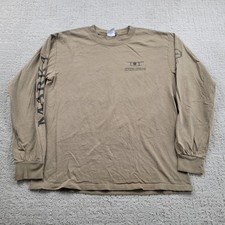 Gildan Shirt Mens M Beige FNH USA Leupold Long Range Shooting Graphic Tee picture