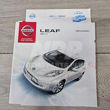 AuthenticWear Japan Nissan Leaf Factory Sales Booklet picture