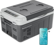 EUHOMY 12 Volt Refrigerator, 11 Quart (10L) Compressor Electric Cooler APP Co... picture