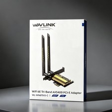 WAVLINK AX5400 WiFi 6E PCIe Intel AX210 BT5.3 PCIE X1/4/8/16 Low-Profile Bracket picture