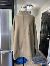 Xersion Women's Plus 2X Oversized Half Zip Pullover Sweatshirt Tan NEW picture