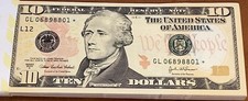 10 VERY RARE SAN FRANCISCO $10⭐️STAR NOTES⭐️2004 CONSEC SERIAL CRISP GEM UNCIRC picture