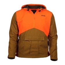 Gamehide Men's Upland Field Hunting Hoodie - Marsh Brown/Blaze Orange picture