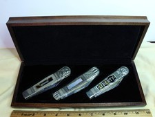 Vintage J.W. Hickey & Sons George Washington JUMBO pocket knife set 1976 Germany picture