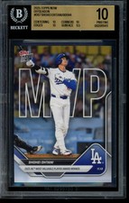 2025 Topps Now Offseason #OS-7 Shohei Ohtani BGS 10 Pristine 20011411 MVP picture