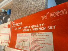 Vintage SnapOn Complete Set W/Box Never Used SnapOn 134 TEMP picture