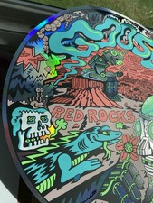 AUTHENTIC Goose Red Rocks 2026 Rainbow Foil AP Circle Poster SN #/55 Killer Acid picture