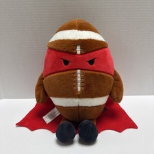 FAO  Schwartz 12” Heroes Of The Game Caped Ninja End Zone Football Plush - GOOD picture