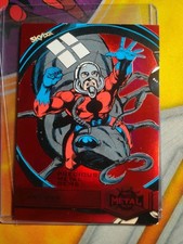 2022 Marvel Spider-Man Metal Universe ANTMAN PRECIOUS METAL GEMS RED  /100 picture
