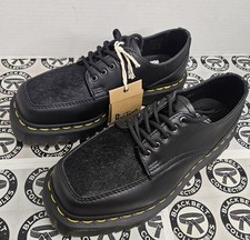 Dr. Doc Martens 5i Bex Squared PONY Black Lucido Hair Womens 5 picture