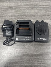 Motorola Minitor V (5) VHF 1-Channel Stored Voice Pager 151-158.9975 MHz picture