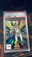 Panini 2024-25 Prizm Draft Picks Stephon Castle Kaleidoscopic Gold /10 PSA 9 picture