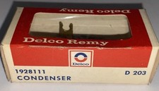 NOS New Delco Remy # D 203 / 1928111 Ignition Condenser for GM, AMC 6 Cylinder picture