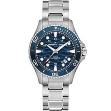 New Hamilton Khaki Navy Scuba 40mm Blue Dial Men's Watch H82425140 picture