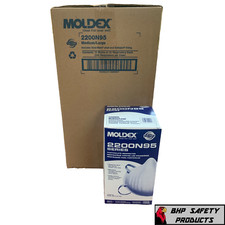 Moldex 2200 N95 Particulate Respirator Medium/Large, 240 Masks / Case EXP 1/2030 picture