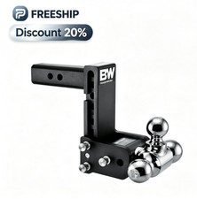 B&W Trailer Hitches Tow & Stow Adjustable Trailer Hitch Ball Mount TS10049B picture