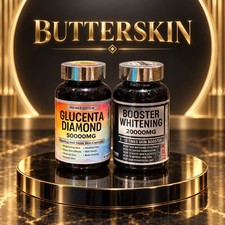 2pcs Combo Glucenta Diamond & Booster whitening 💯 satisfaction. BEWARE OF FAKE picture