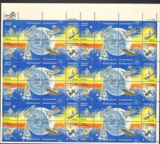 United States 18¢ Space Achievements #1912-19 MNH Full Sheet FACE VALUE picture