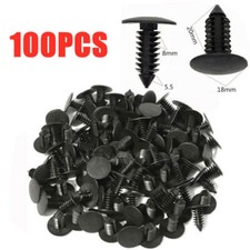 100X Bumper Fastener Clips Auto Car Hole Plastic Rivets Retainer Fender Push Pin picture