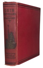 1931, H.P. Blavatsky, Isis Unveiled, Theosophy, Occult, Esoteric, 2 Volumes in 1 picture