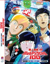 Mob Psycho 100 Season 1-3 (Vol.1-37End) + 2 Special - Anime DVD - English Dubbed picture