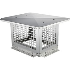 VEVOR Chimney Cap 13” x 9” 304Stainless Steel Fireplace Flue Caps Cover Mesh picture