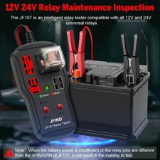 Universal 12V 24V Automotive Relay Tester Car Circuit Battery Voltage Checker To picture