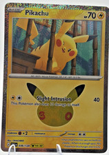 Pokemon Pikachu 036/128 (14/30) 30th Celebration Holo GC0990 picture