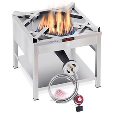 Stainless Steel 200,000 BTU Propane Burner Gas Stove for Outdoor Cooking picture