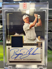 2024-25 Panini Impeccable LIV Golf Bryson DeChambeau Elegance Auto /10 Gold picture