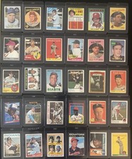 1950s 60s 70s Topps GOAT Lot(30) Mantle MAYS Koufax Aaron Clemente Maris ROOKIES picture