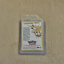 Pokemon WOTC Legendary Birds Promo Sealed Movie 2000 Articuno Moltres Zapdos New picture