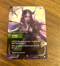 Riot Games League of Legends TCG Irelia Champ Unit SFD 225/221 FA Foil EN picture