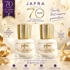 JAFRA Royal Jelly Milk Balm Moisture Lotion Duo Special Edition 2 x 1 oz picture