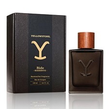 Yellowstone Ride Reserve Men's Cologne by Tru Western 3.4 fl oz (100 ml) - Rich picture