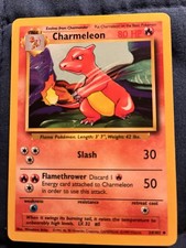 Charmeleon Base Set Lightly Played Very Rare 46/102 picture
