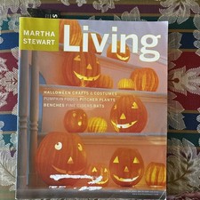 MARTHA STEWART LIVING VINTAGE~OCTOBER 2001~#95  JACK-O-LANTERNS picture