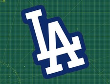 Los Angeles Dodgers Water Proof UV Safe Glossy Vinyl Decal / Sticker LA picture