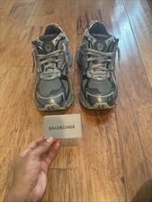 (2026) Men’s Dark Grey Balenciaga Runner Sneaker Size 45EU /12 US picture