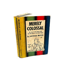 Merely Colossal Arthur Mayer 1953 Simon & Schuster Vintage Movie History picture