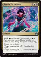 x1 Karai's Technique TMT Ninja Turtles MTG 152 M/NM 1x picture