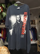 Eminem Tour 2005 Anvil 3X Black Original Rock & Pop T-Shirt 100% Cotton rare* picture