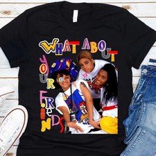 TLC What About Your Friends Tee Unisex TLC Girl Group Shirt 90s Inspired TLC Ban picture