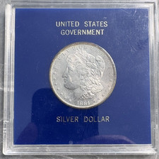 1881-S Morgan Silver Dollar in Nice Uncirculated Condition picture