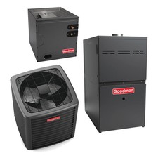 Goodman 2.5 Ton 14.5 SEER2 R-32 AC Gas System GLXS3BN3010 picture